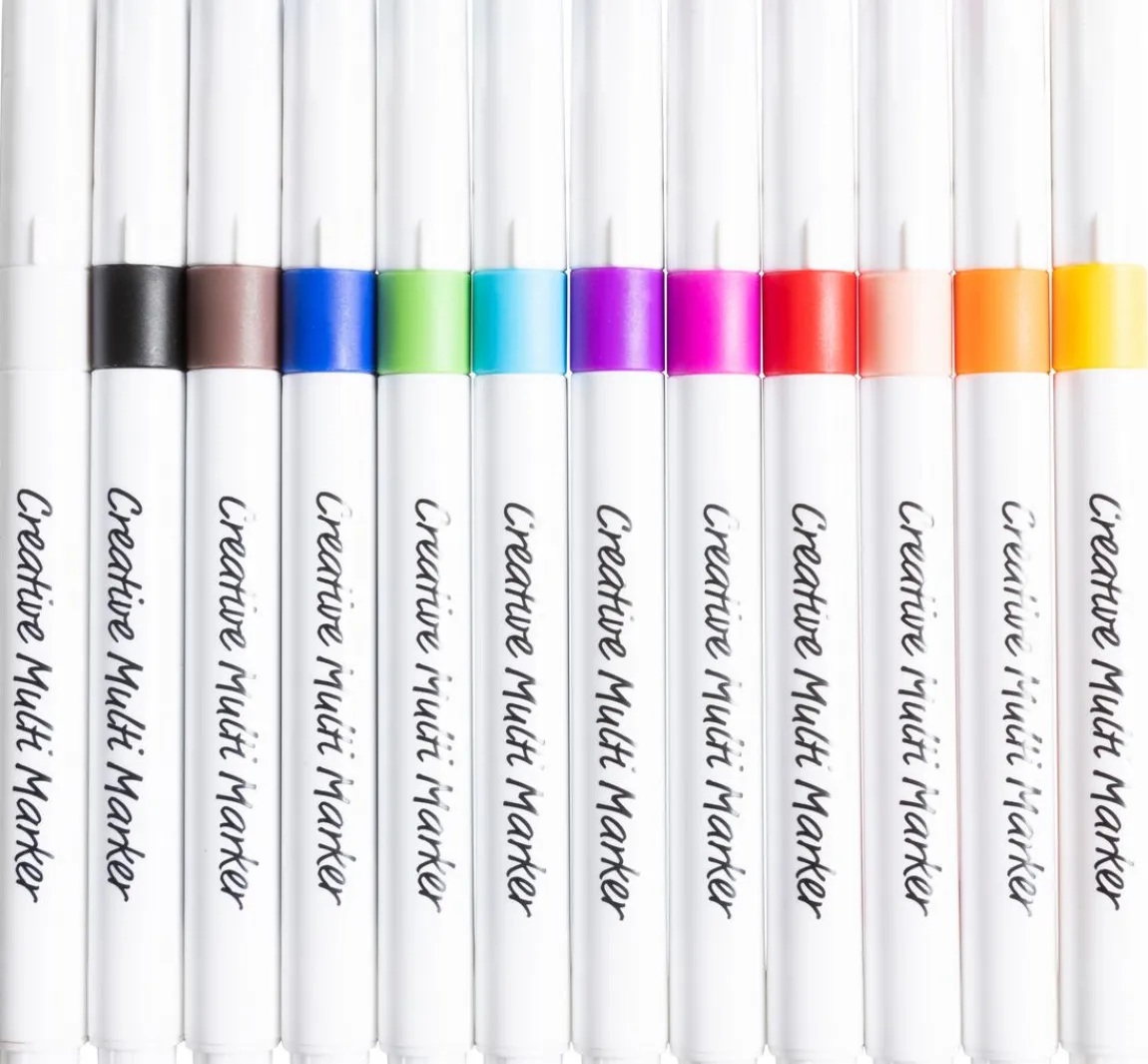 Online creativ company Creative Multi Marker, 12 Farben