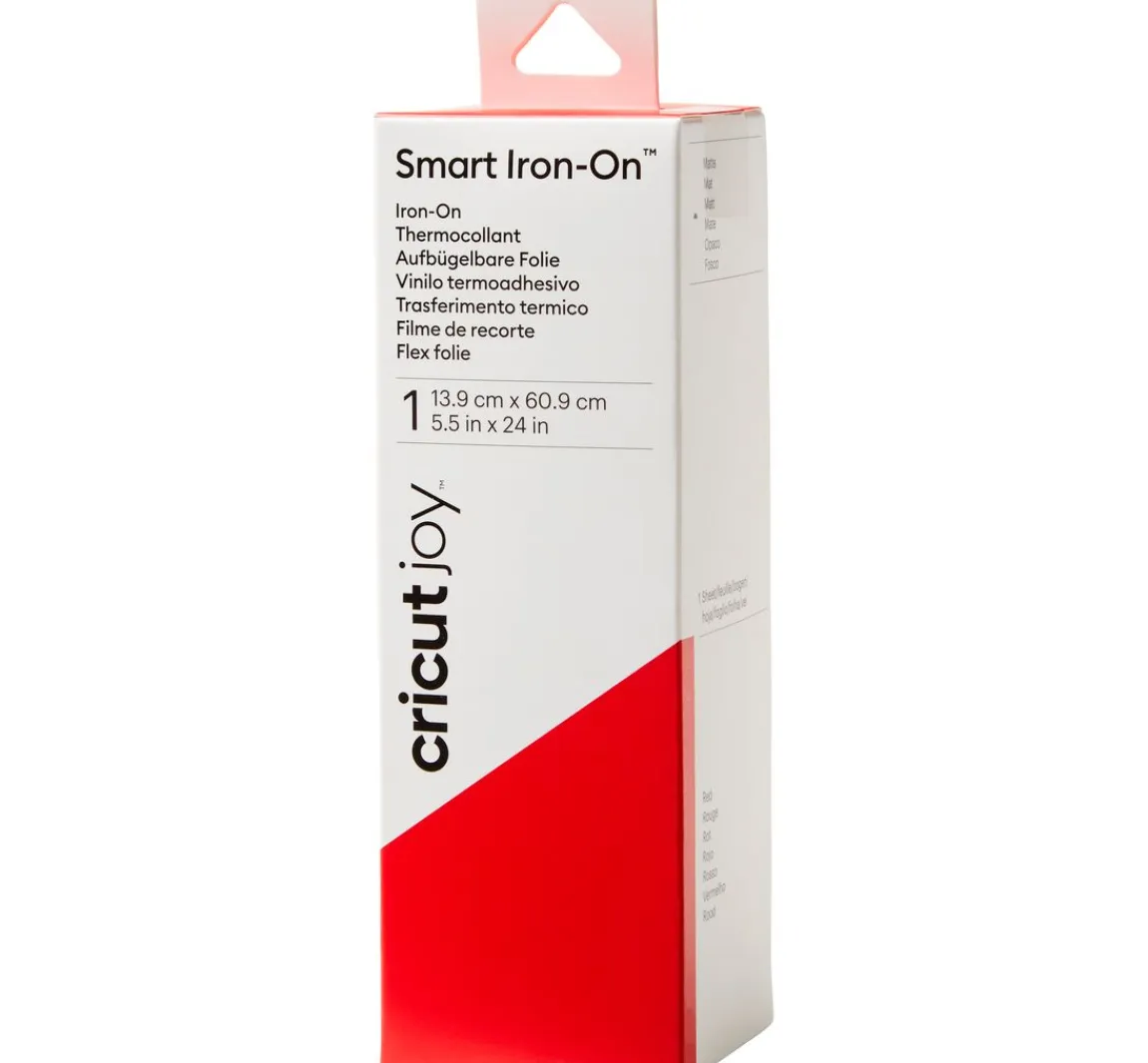Clearance Cricut Joy Aufbügelfolie "Smart Iron-On", 13,9 x 60,9 cm