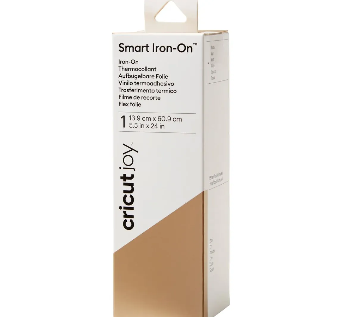 Clearance Cricut Joy Aufbügelfolie "Smart Iron-On", 13,9 x 60,9 cm