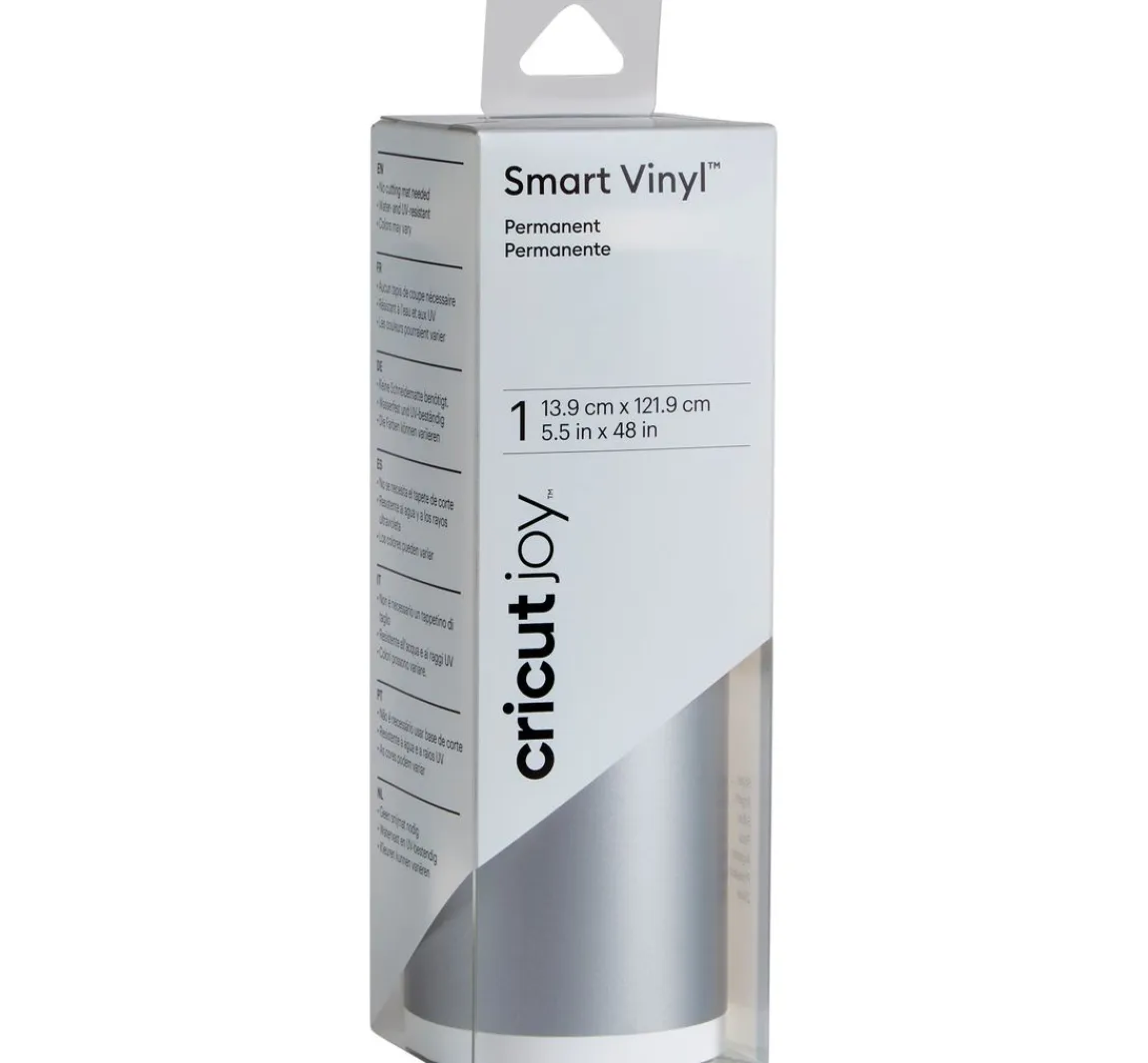 Discount Cricut Joy Selbstklebende Vinylfolie - Glänzend "Smart Vinyl - Permanent", 13,9