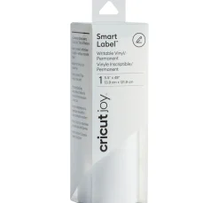 Discount Cricut Joy Selbstklebende Vinylfolie "Smart Labels - White", 13,9 x 121,9 cm