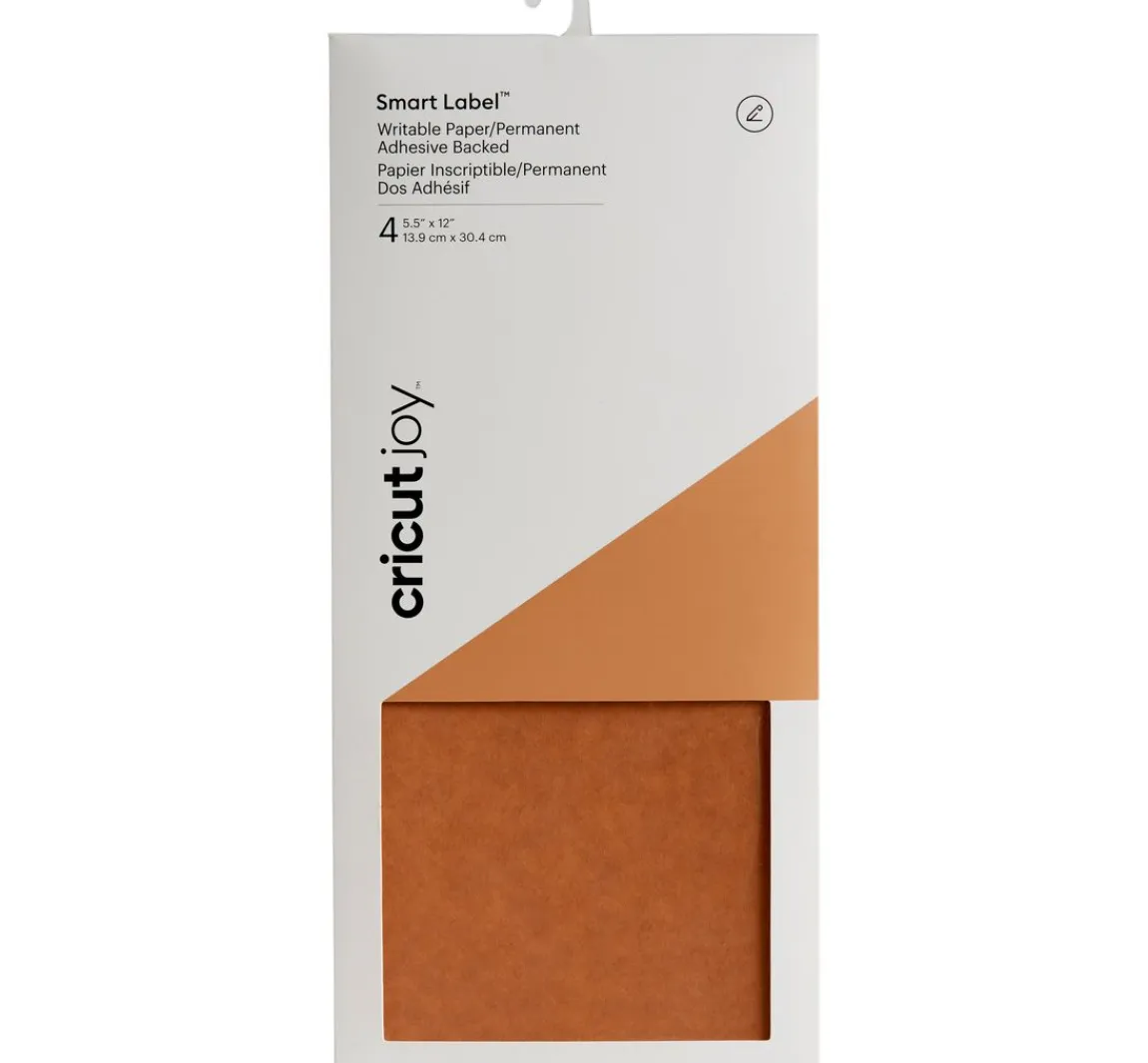 Hot Cricut Joy Selbstklebendes Kraftpapier "Smart Labels - Brown"