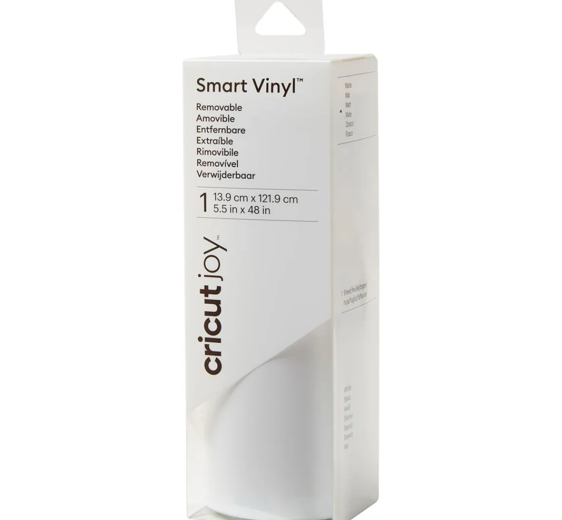Discount Cricut Joy Selbstklebende Vinylfolie - Matt "Smart Vinyl - Removable", 13,9 x 12