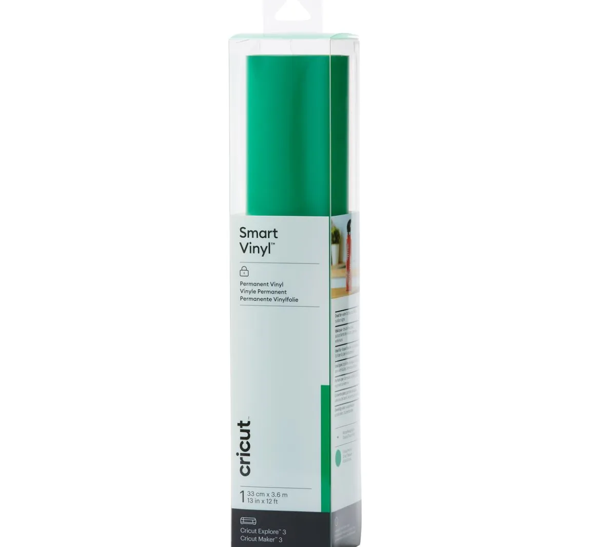 New Cricut Selbstklebende Vinylfolie "Smart Vinyl - Permanent", 33 x 360 cm