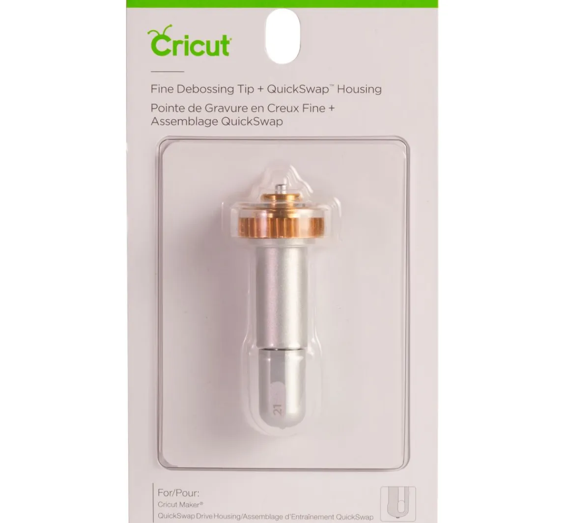 Discount Cricut Werkzeug "Quickswap Tool - Debossing Tip", Feinprägespitze