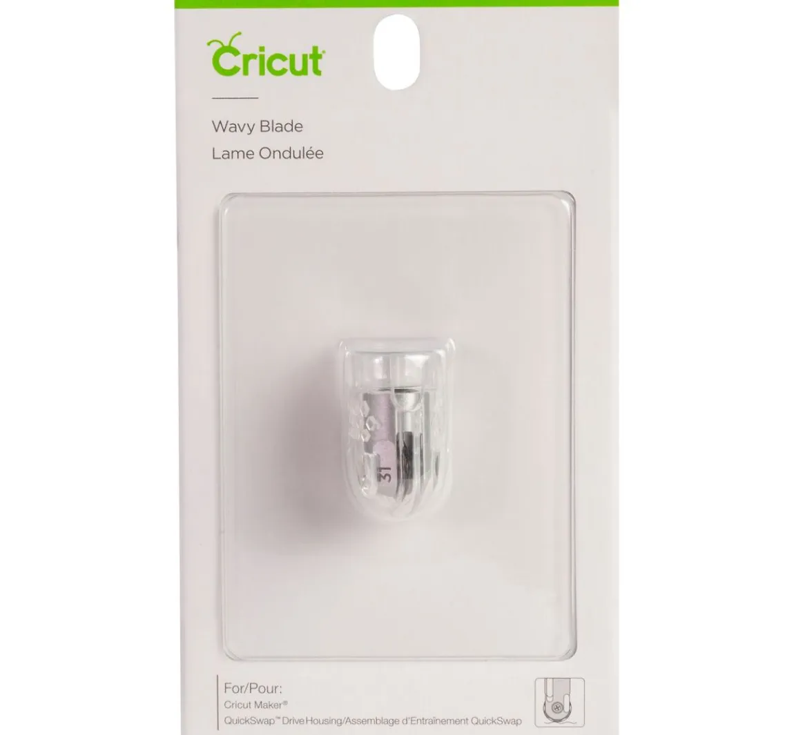Discount Cricut Werkzeug "Quickswap Tool - Wavy Blade Tip", Wellenförmige Klinge