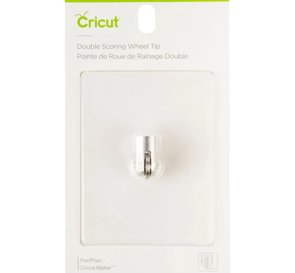 Cricut Werkzeug "Quickswap Tool - Double Scoring Wheel Tip", Doppelfalzspitze