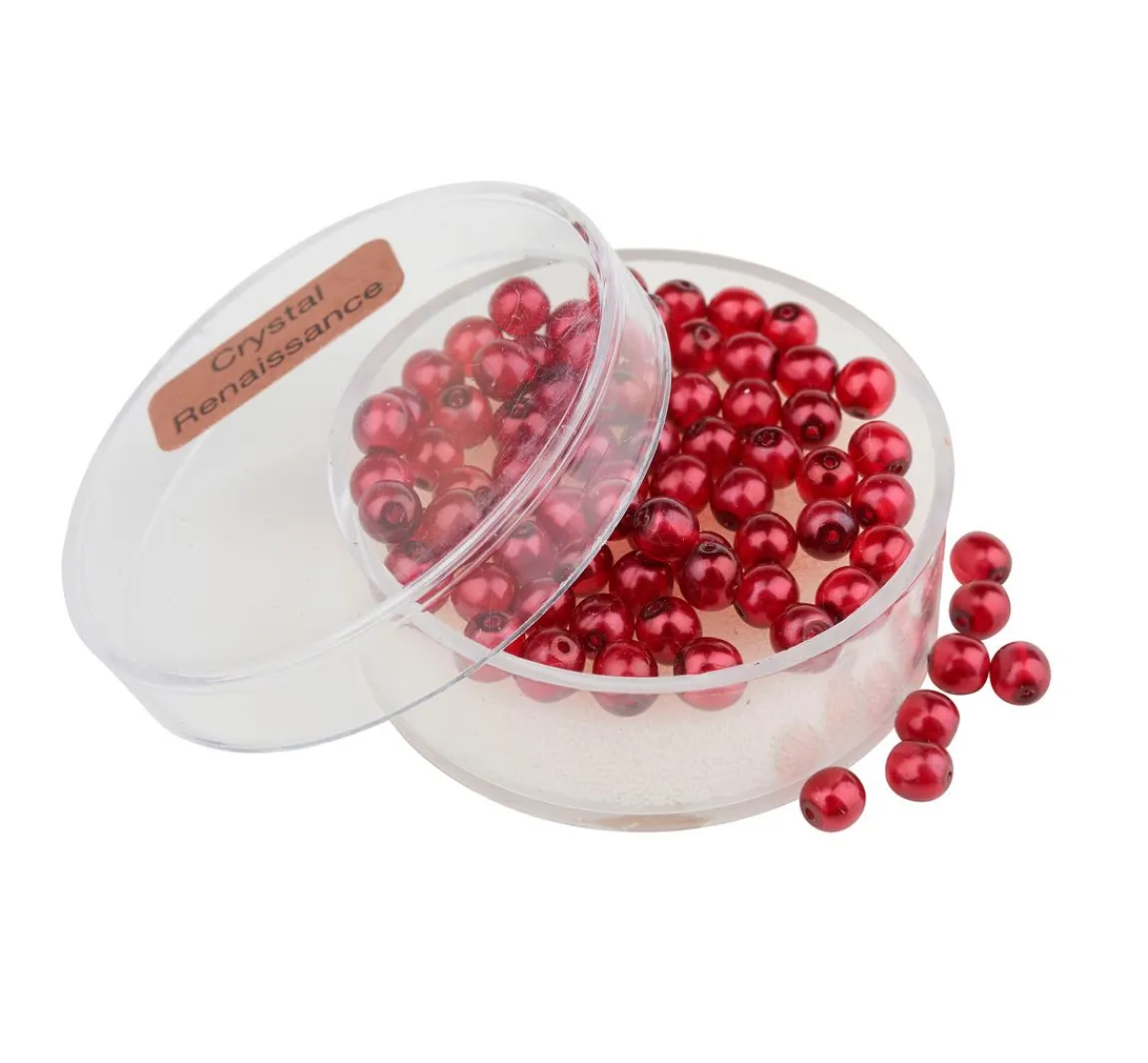 Sale PRACHT Crystal Renaissance Glaswachsperle, 4mm, 75 Stück