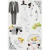 Sale HobbyFun 3D Sticker "Hochzeit II"
