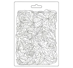 Best Stamperia 3D Texturmatte "Woodland - Leaves pattern"