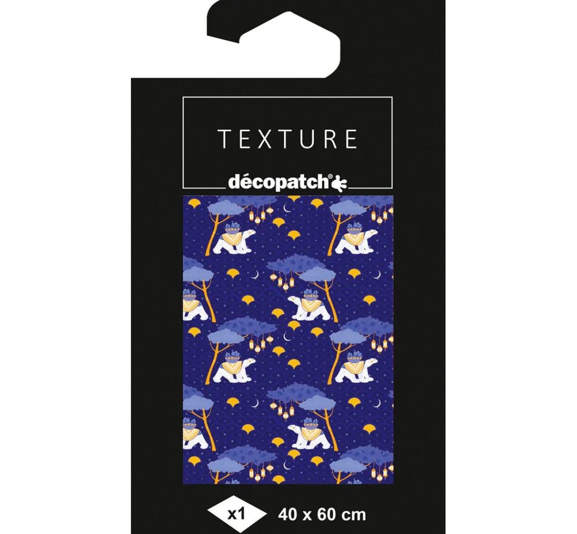 New décopatch Hot-Foil Papier "Eisbär"
