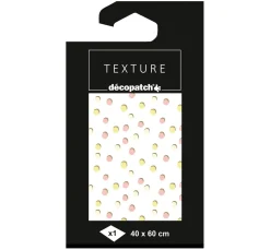 Online décopatch Hot-Foil Papier "Flying Drops"