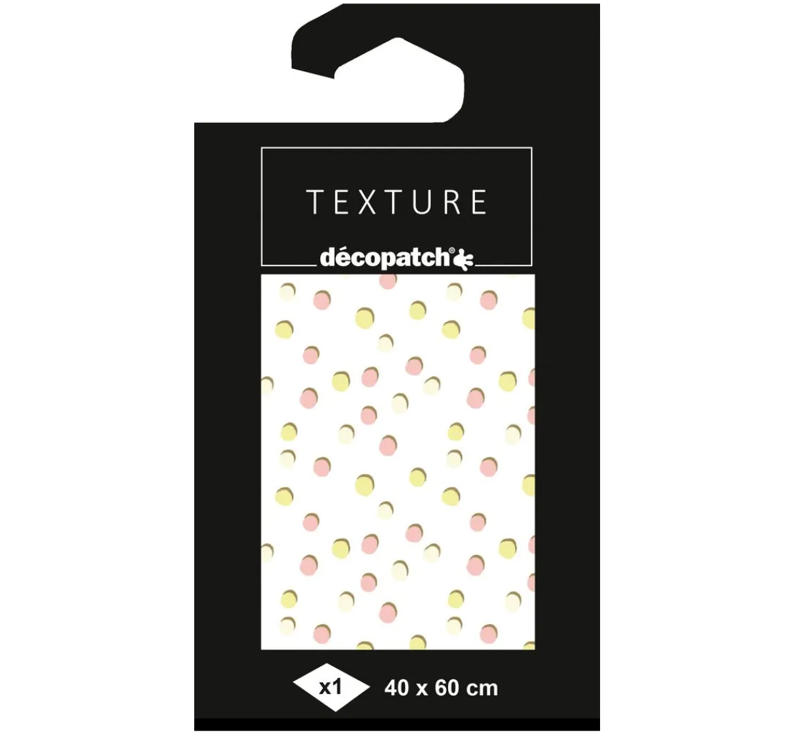 Online décopatch Hot-Foil Papier "Flying Drops"
