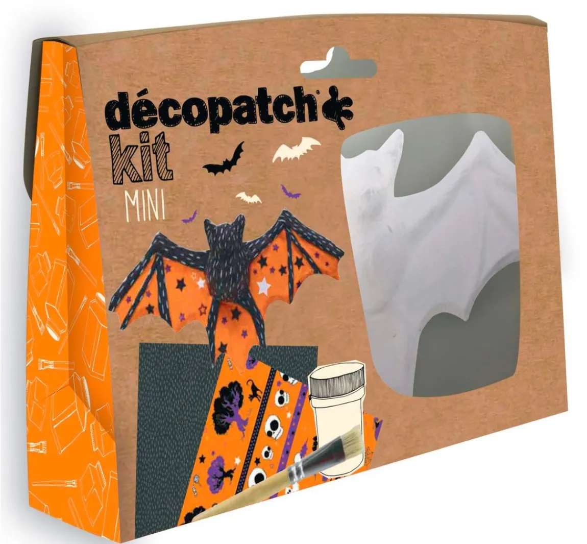 décopatch Kit Mini "Halloween Fledermaus"