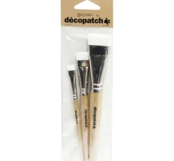 décopatch Nylonpinsel, 3er Set