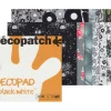 Hot décopatch Papierblock "Decopad Black and White"