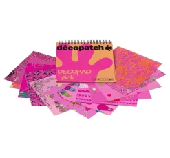Sale décopatch Papierblock "Decopad Pink"