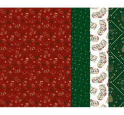 Outlet décopatch Pocket Hot-Foil Collection Mix and Patch "Vintage Weihnachten"