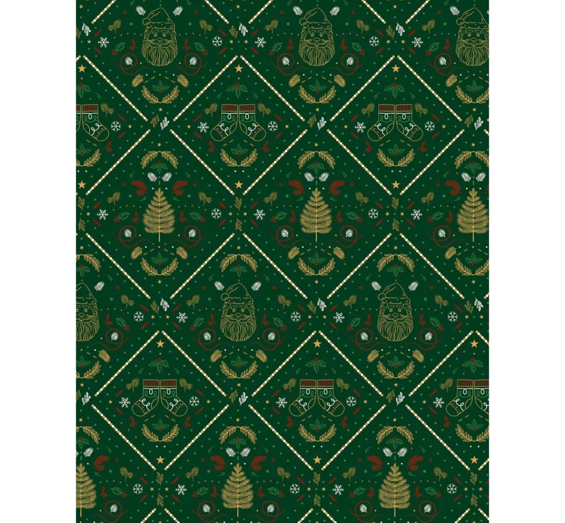 Outlet décopatch Pocket Hot-Foil Collection Mix and Patch "Vintage Weihnachten"