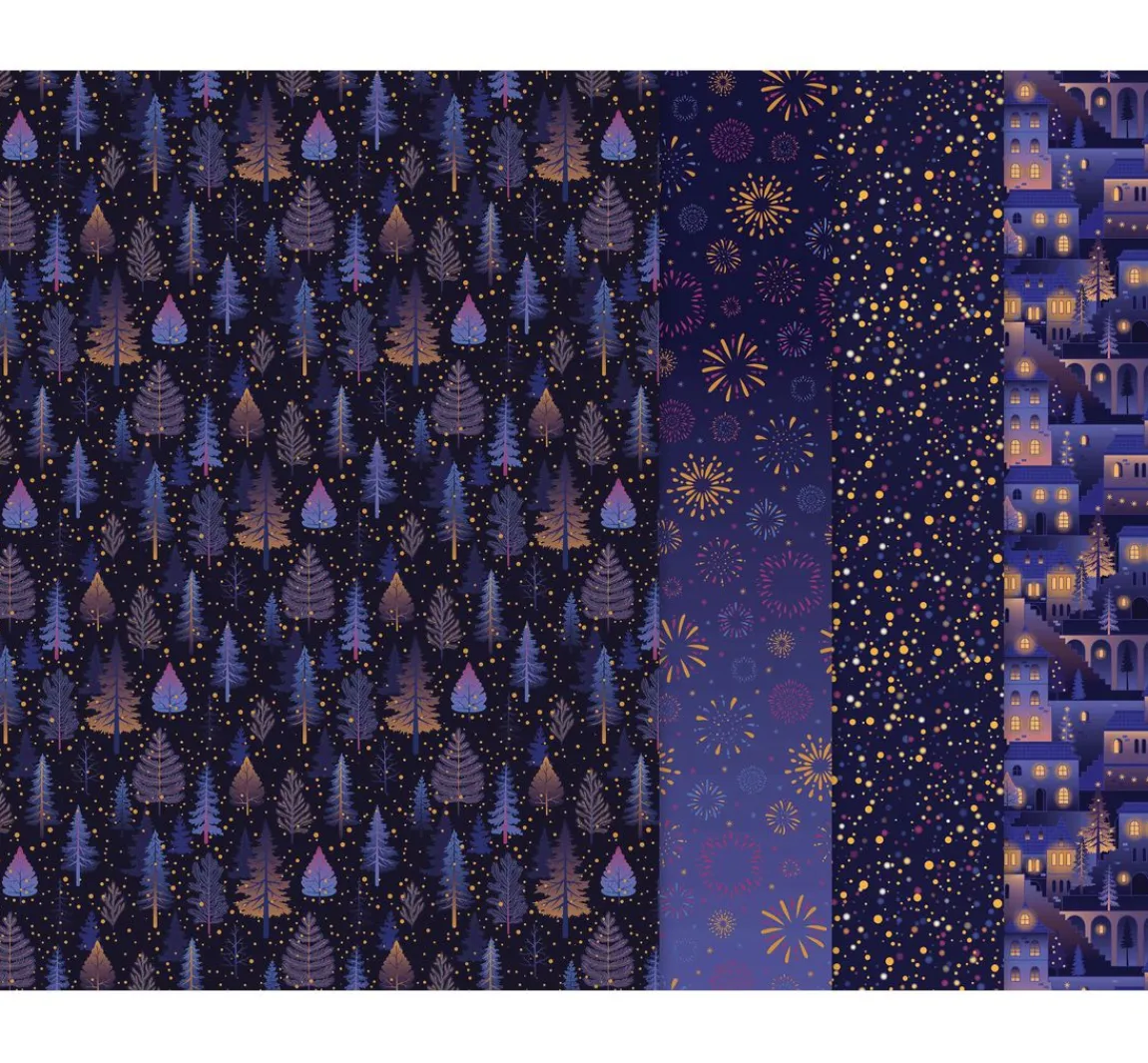 Discount décopatch Pocket Hot-Foil Collection Mix and Patch "Weihnachtsabend"