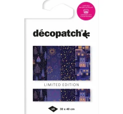 Discount décopatch Pocket Hot-Foil Collection Mix and Patch "Weihnachtsabend"