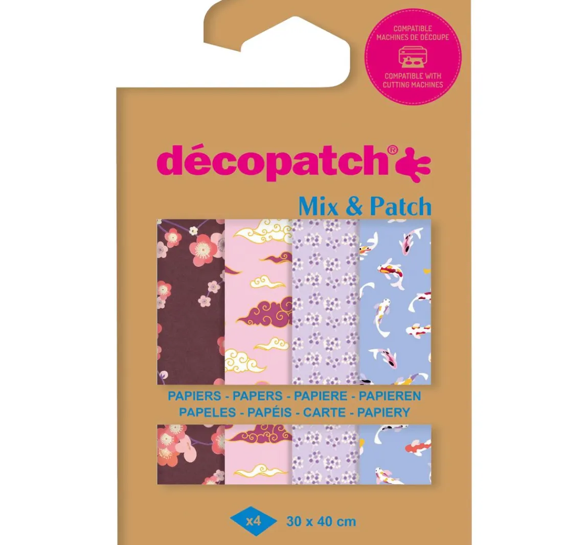 Hot décopatch Pocket Hot-Foil Collection Mix and Patch "Reise nach Japan"