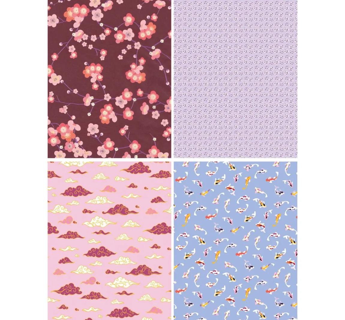Hot décopatch Pocket Hot-Foil Collection Mix and Patch "Reise nach Japan"