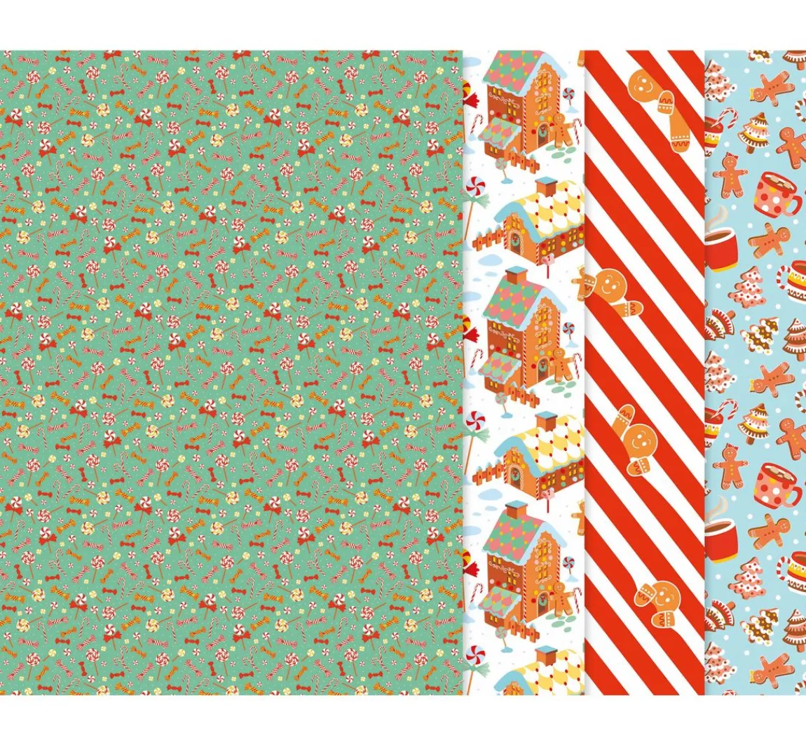 décopatch Pocket Hot-Foil Collection Mix and Patch "Weihnachtsbäckerei"