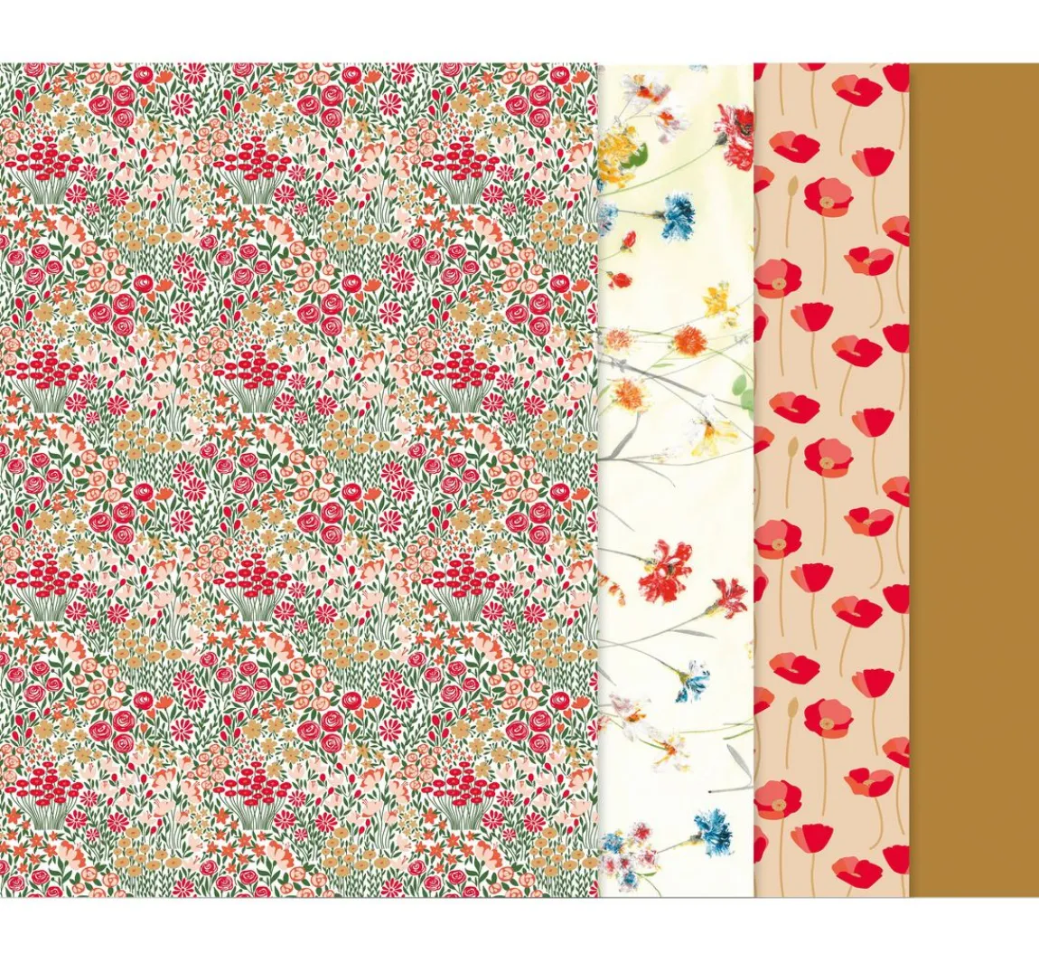 Sale décopatch Pocket Hot-Foil Collection Mix and Patch "Blumenwiesen"
