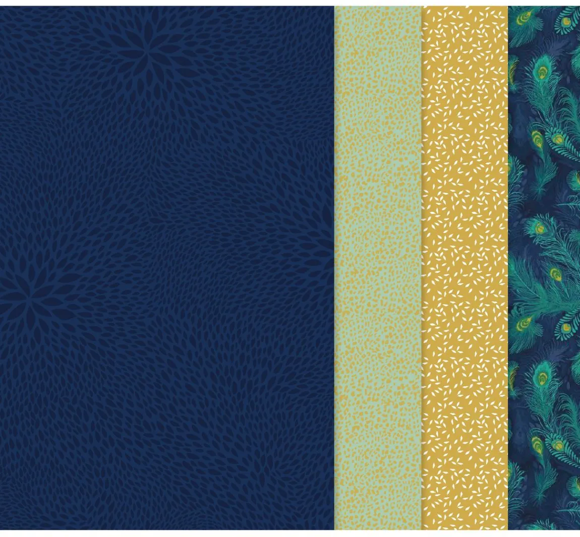 Online décopatch Pocket Hot-Foil Collection Mix and Patch "Goldener Pfau"