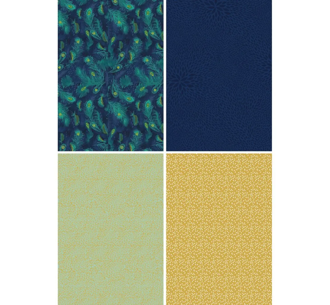 Online décopatch Pocket Hot-Foil Collection Mix and Patch "Goldener Pfau"