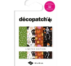 Clearance décopatch Pocket Hot-Foil Collection Mix and Patch "Halloween Skelette"