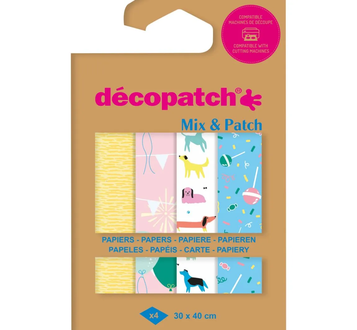Best décopatch Pocket Mix and Patch "Kindergeburtstag"