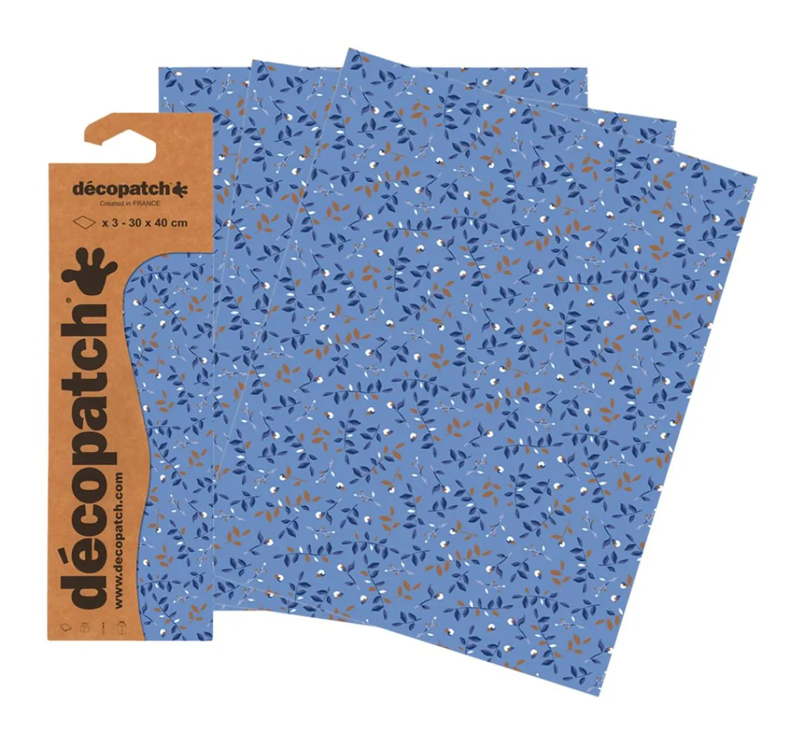 New décopatch -Papier "Blätterzweige"