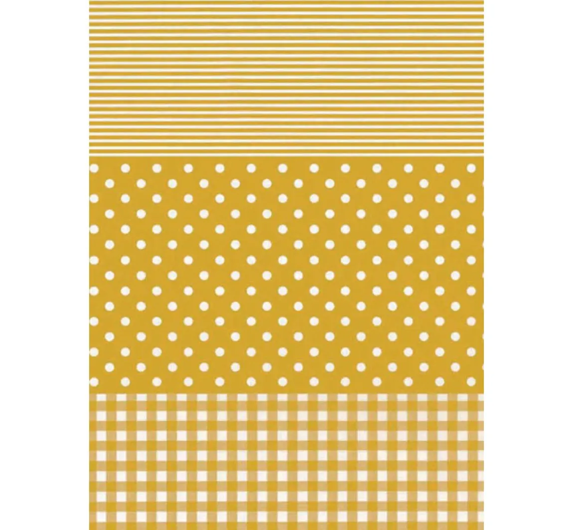 Best décopatch -Papier "Dotty-Gold"