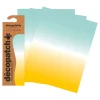 Clearance décopatch -Papier "Farbverlauf"