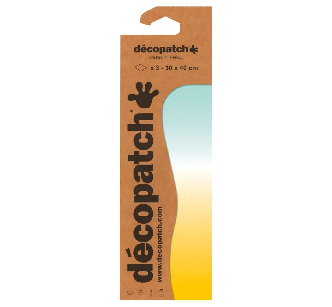 Clearance décopatch -Papier "Farbverlauf"