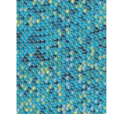 Sale décopatch -Papier "Fischschuppen", 3 Stück