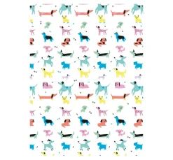 Outlet décopatch -Papier fluoreszierend "Hunde"