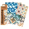 Hot décopatch -Papier "Kachel-Mosaik Bunt"