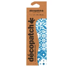 Clearance décopatch -Papier "Kachel-Mosaik Blau"