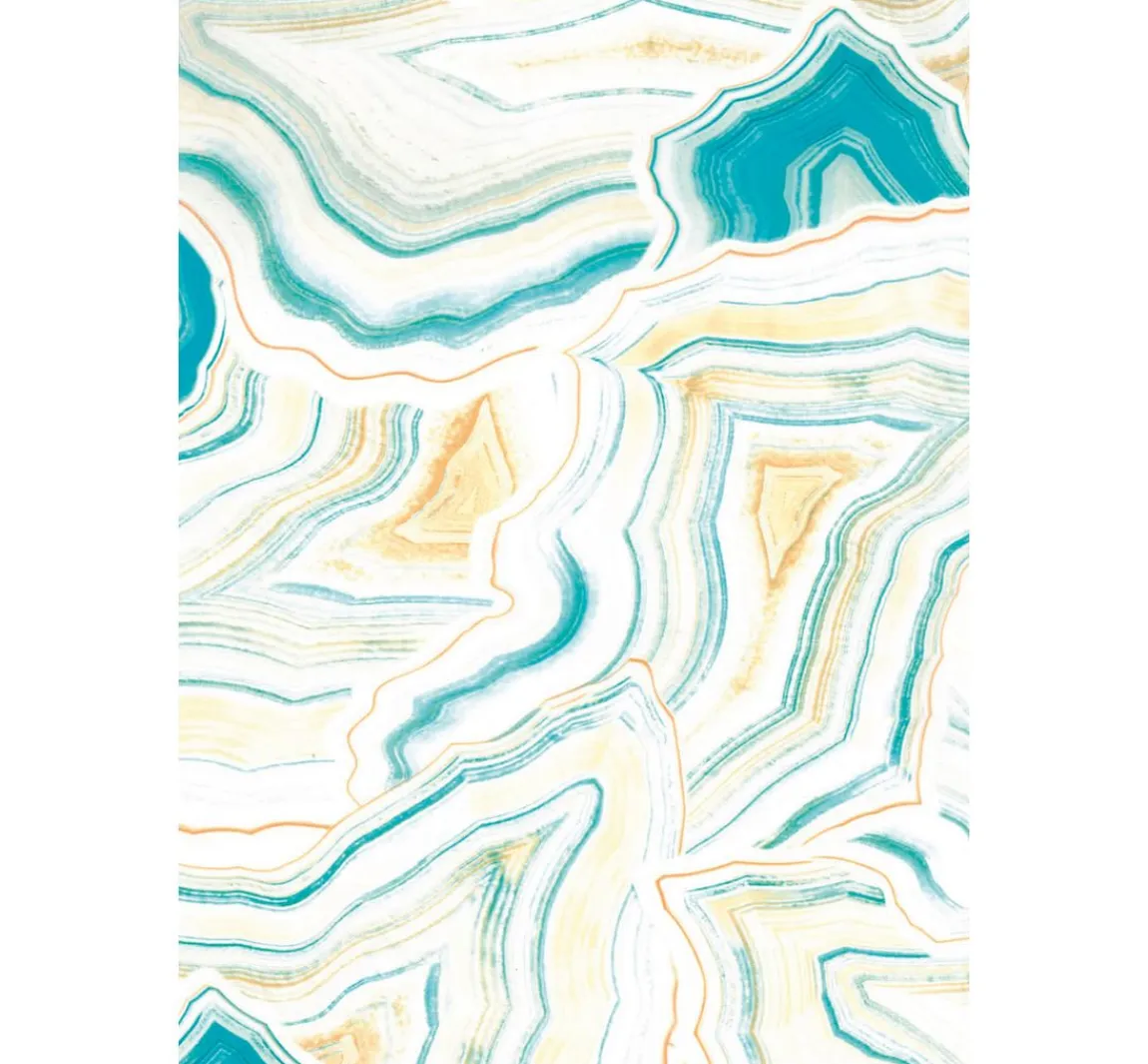 Online décopatch -Papier "Marmor-Lagune"