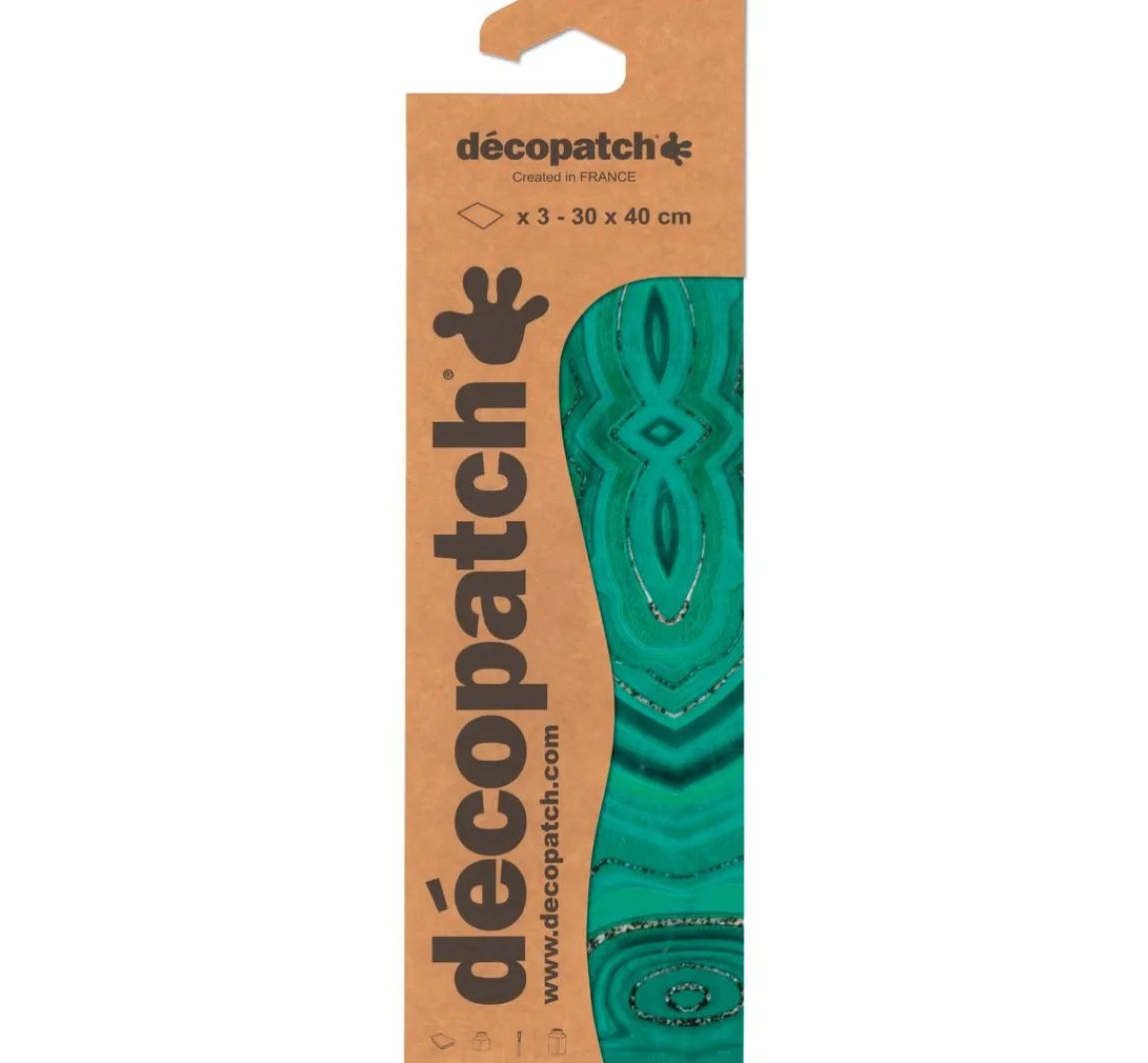 Sale décopatch -Papier "Marmor-Ocean"