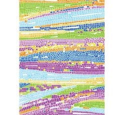 Discount décopatch -Papier "Mosaik-Color"