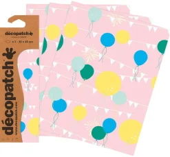 Online décopatch -Papier "Party"