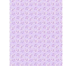 Online décopatch -Papier "Purple Bunch"
