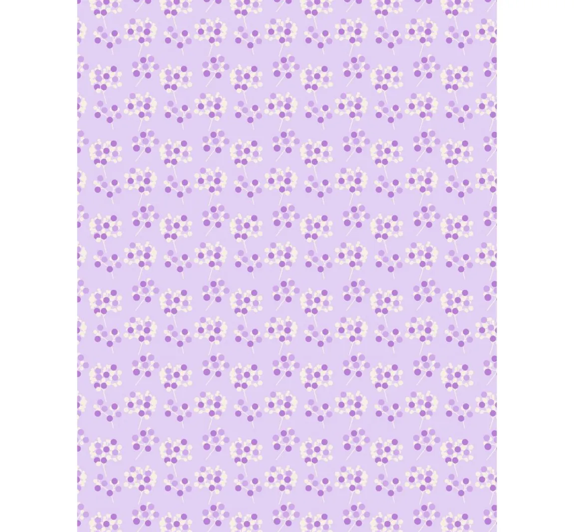 Online décopatch -Papier "Purple Bunch"