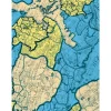Hot décopatch -Papier "Weltkarte"