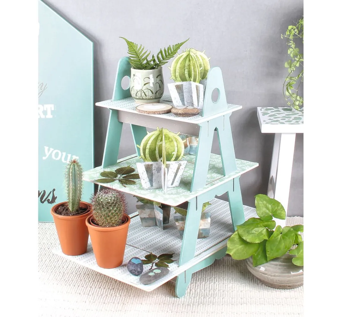 New Pronty Crafts Deko- Pflanzentreppe