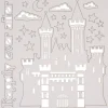 Clearance Stamperia Deko-Elemente "Happily ever after"